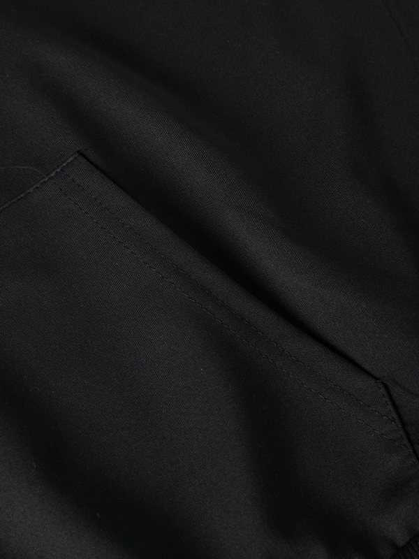 Herren-Kapuzenpullover mit Vintage-Stern-Kreuz-Print und Reißverschluss-4