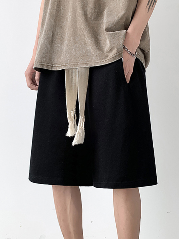 Herren-Shorts mit festem Kordelzug und lockerem Schnitt-2