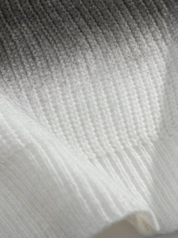 Lockerer Herren-Pullover mit Tie-Dye-Ombre-Print-3